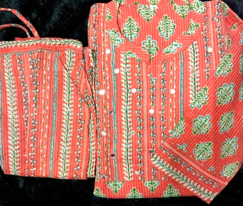kantha stitch coord sets