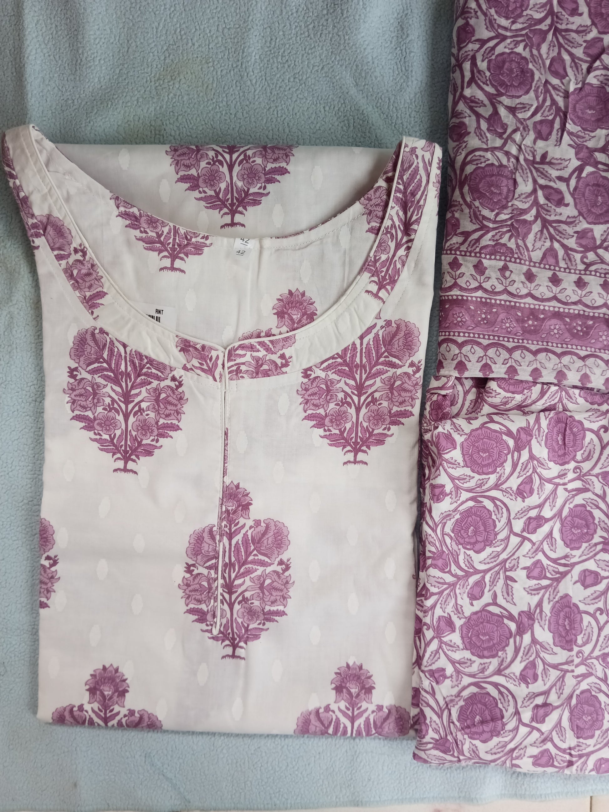 Ready to Wear 3 Piece Kurta set-Cotton