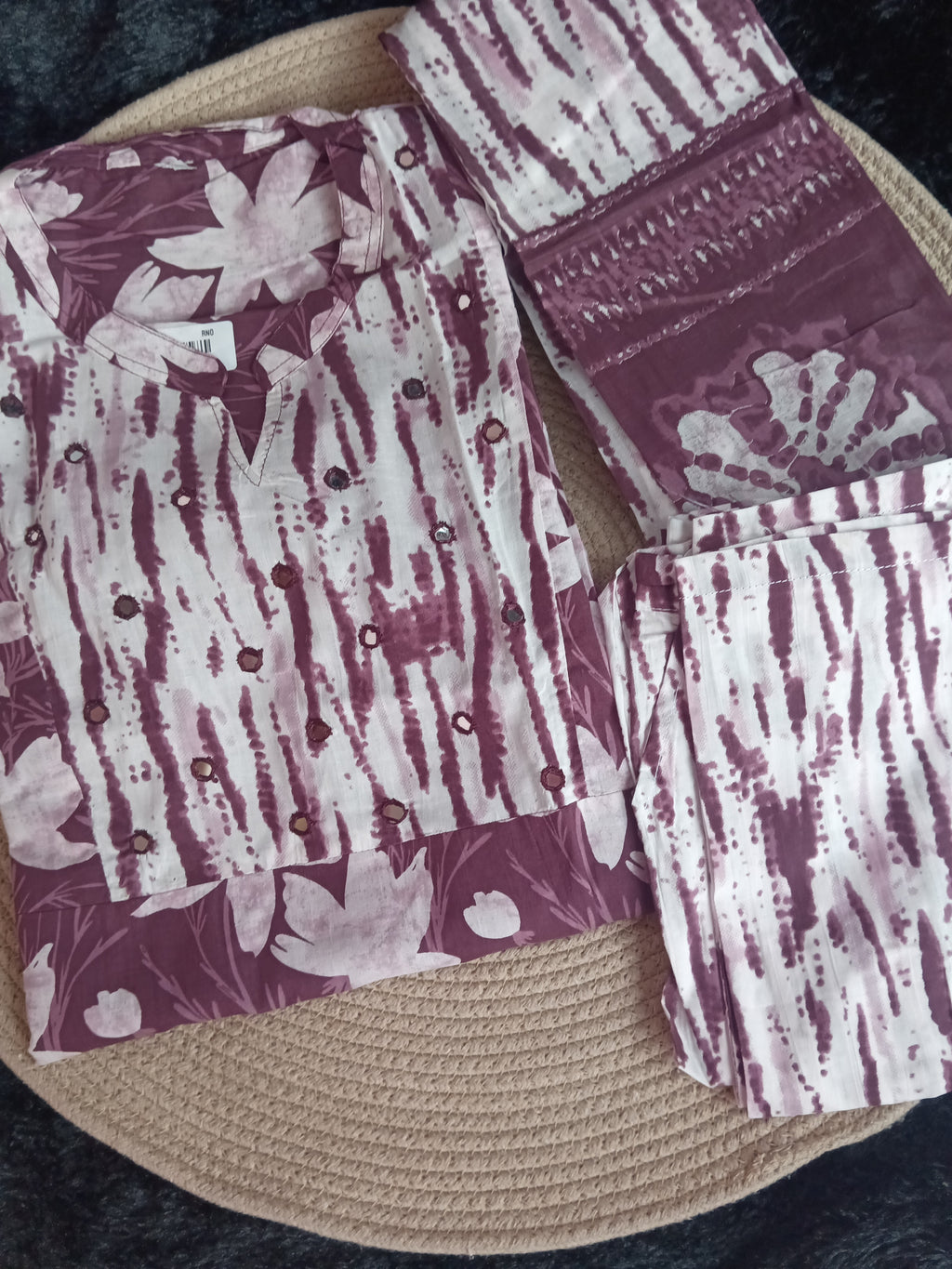 Kurta Dupatta 3piece set